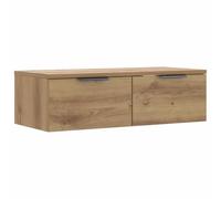 vidaXL Armoire murale chêne artisanal 68x30x20 cm bois d'ingénierie – suspendue Marron