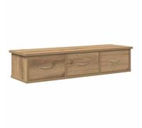 Vidaxl Armoire Murale Chêne Artisanal 88x26x18,5 Cm Bois D'ingénierie Multicolore