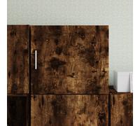 Vidaxl Armoire Murale Chêne Fumé 45x42,5x40 Cm Bois D'ingénierie Multicolore