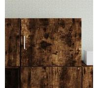 vidaXL Armoire murale chêne fumé 50x42,5x40 cm bois d'ingénierie 846114 Marron