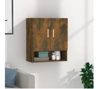 Wandkast 60x31x70 cm bewerkt hout gerookt eikenkleurig817585