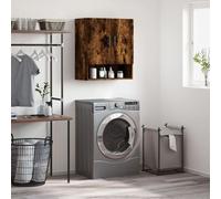 vidaXL Armoire murale chêne fumé 60x31x70 cm bois d'ingénierie Marron