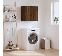 Vidaxl Armoire Murale Chêne Marron 60x31x60 Cm Bois D'ingénierie Marron