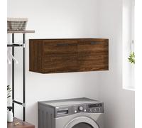 Vidaxl Armoire Murale Chêne Marron 80x36,5x35 Cm Bois D'ingénierie Multicolore