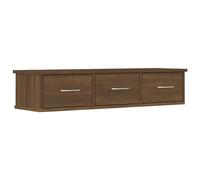 Vidaxl Armoire Murale Chêne Marron 88x26x18,5 Cm Bois D'ingénierie Multicolore