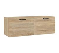 Vidaxl Armoire Murale Chêne Sonoma 100x36,5x35 Cm Bois D'ingénierie Multicolore