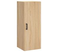 vidaXL Armoire murale – Meuble flottant moderne avec rangement, Chêne Sonoma, bois d'ingénierie