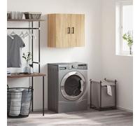vidaXL Armoire murale chêne sonoma 60x31x60 cm bois d'ingénierie Marron
