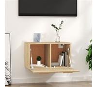 vidaXL Armoire murale Chêne sonoma 60x36,5x35 cm Bois d'ingénierie Marron G