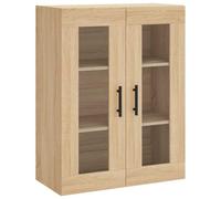 vidaXL Armoire murale – Meuble flottant moderne avec rangement, Chêne Sonoma