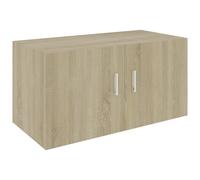 Vidaxl Armoire Murale Chêne Sonoma 80x39x40 Cm Aggloméré