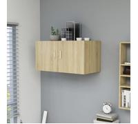 vidaXL Armoire murale Chêne sonoma 80x39x40 cm Bois d'ingénierie 802798