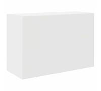 Vidaxl Armoire Murale De Bain Blanc 60x25x40 Cm Bois D'ingénierie Blanc