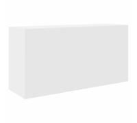 Vidaxl Armoire Murale De Bain Blanc 80x25x40 Cm Bois D'ingénierie Blanc