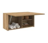 vidaXL Armoire murale de bain chêne artisanal bois d'ingénierie 860066