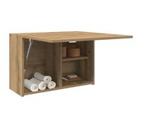 Vidaxl Armoire Murale De Bain Chêne Artisanal Bois D'ingénierie Marron