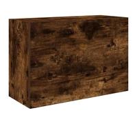 Vidaxl Armoire Murale De Bain Chêne Fumé 60x25x40 Cm Bois D'ingénierie Marron