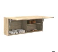 vidaXL Armoire murale de bain chêne sonoma 100x25x40cm bois ingénierie 860105