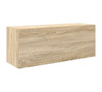 Vidaxl Armoire Murale De Bain Chêne Sonoma 80x25x30 Cm Bois Ingénierie Marron