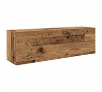 vidaXL Armoire Murale de Bain Vieux Bois 100x25x30cm Bois d'ingénierie, Placard Mural de Salle de Bain, Armoire Murale pour Salle de Bain, Rangement Mural de Salle de Bain