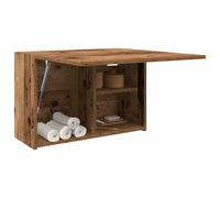 Vidaxl Armoire Murale De Bain Vieux Bois 60x25x40 Cm Bois D'ingénierie Marron