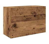Vidaxl Armoire Murale De Bain Vieux Bois 60x25x40 Cm Bois D'ingénierie Marron