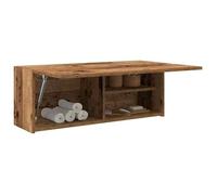 vidaXL Armoire murale de bain vieux bois 80x25x30 cm bois d'ingénierie 860083