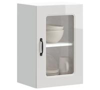 Vidaxl Armoire Murale De Cuisine Avec Porte En Verre Kalmar