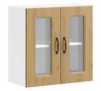 Vidaxl Armoire Murale De Cuisine Avec Porte En Verre Kalmar