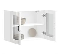 Vidaxl Armoire Murale De Cuisine Avec Porte En Verre Lucca