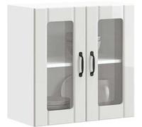 Vidaxl Armoire Murale De Cuisine Avec Porte En Verre Lucca