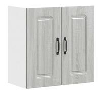 vidaXL Armoire Murale de Cuisine Kalmar Sonoma Gris Bois d'ingénierie