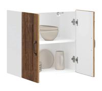 Vidaxl Armoire Murale De Cuisine Kalmar Vieux Bois Bois D'ingénierie Marron