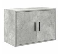 vidaXL Armoire murale de garage – Gris béton – Bois d'ingénierie