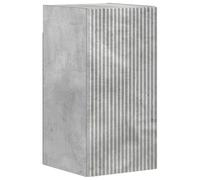 vidaXL Armoire Murale de Salle de Bain ARNHEM Gris béton, Armoire de Salle de Bain Moderne, Rangement Mural résistant à l'humidité, Organisateur Compact, Gain de Place Efficace