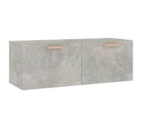Armoire Murale Chêne Fumé 100x36,5x35 cm Bois d'Ingénierie Flottante vidaXL