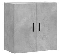 vidaXL Armoire Murale, Placard Suspendu avec Rangement, Meuble Flottant de Salon Salle de Séjour Intérieur, Moderne, Gris Béton Bois d'Ingénierie