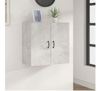 vidaXL Armoire murale flottante Gris béton 60x31x60 cm Bois d'ingénierie
