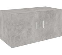 vidaXL Armoire murale gris béton 80 x 39 x 40 cm Bois composite