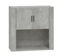 Armoire Murale Blanc 80x33x80 cm Bois d'Ingénierie Suspendue Salon vidaXL