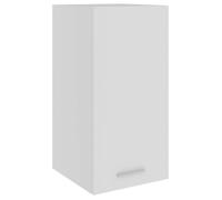vidaXL Armoire murale Lyon, 29,5x31x60 cm, Bois reconstitué, Blanc, Meuble suspendu, Rangement salle de bain & cuisine, 801244