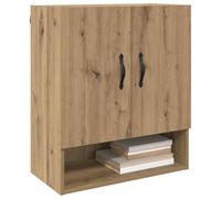 vidaXL Armoire Murale Montage Mural Chêne Artisanal 60 x 31 x 70 cm, Salon, Meuble Mural Moderne, Rangement Pratique, à la Mode, Gain de Place, Design organisé
