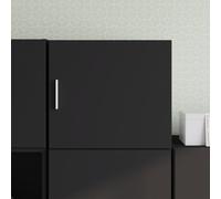 Vidaxl Armoire Murale Noir 45x42,5x40 Cm Bois D'ingénierie Multicolore