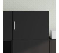 Vidaxl Armoire Murale Noir 50x42,5x40 Cm Bois D'ingénierie Multicolore