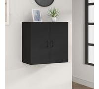 Vidaxl Armoire Murale Noir 60x31x60 Cm Bois D'ingénierie Marron