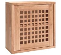 vidaXL Armoire Murale 42x18x42 cm Bois Massif de Noyer