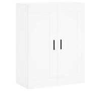 Armoire murale blanc 69,5x34x90 cm bois d ingénierie