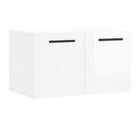 vidaXL Armoire murale Blanc brillant 60x36,5x35 cm Bois d'ingénierie 830046