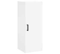 vidaXL Armoire murale blanche 34,5 x 34 x 90 cm