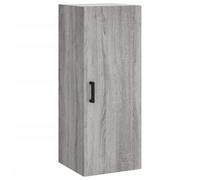 vidaXL Armoire murale, placard suspendu avec rangement, moderne Sonoma gris bois d'ingénierie